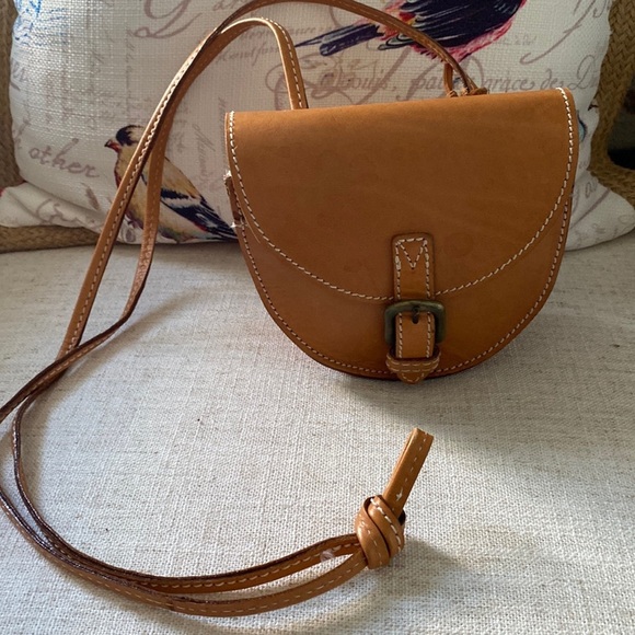 Saddle Leatherware Mini Shoulder Purse - Picture 2 of 14